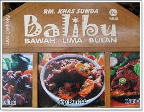 Restoran Balibu Restoran Balibu 283x220 Kuala Lumpur Jakarta Bandung