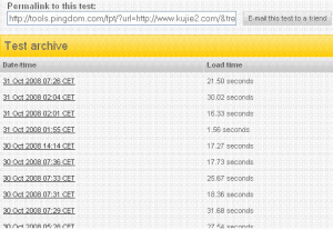 test tools pingdom