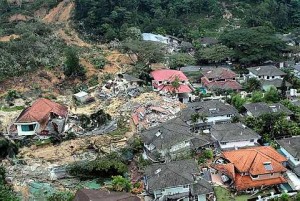 bukit antarabangsa runtuh