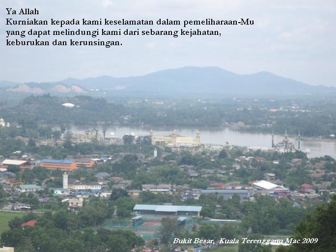 bukit besar Larut dalam rahmat Nya