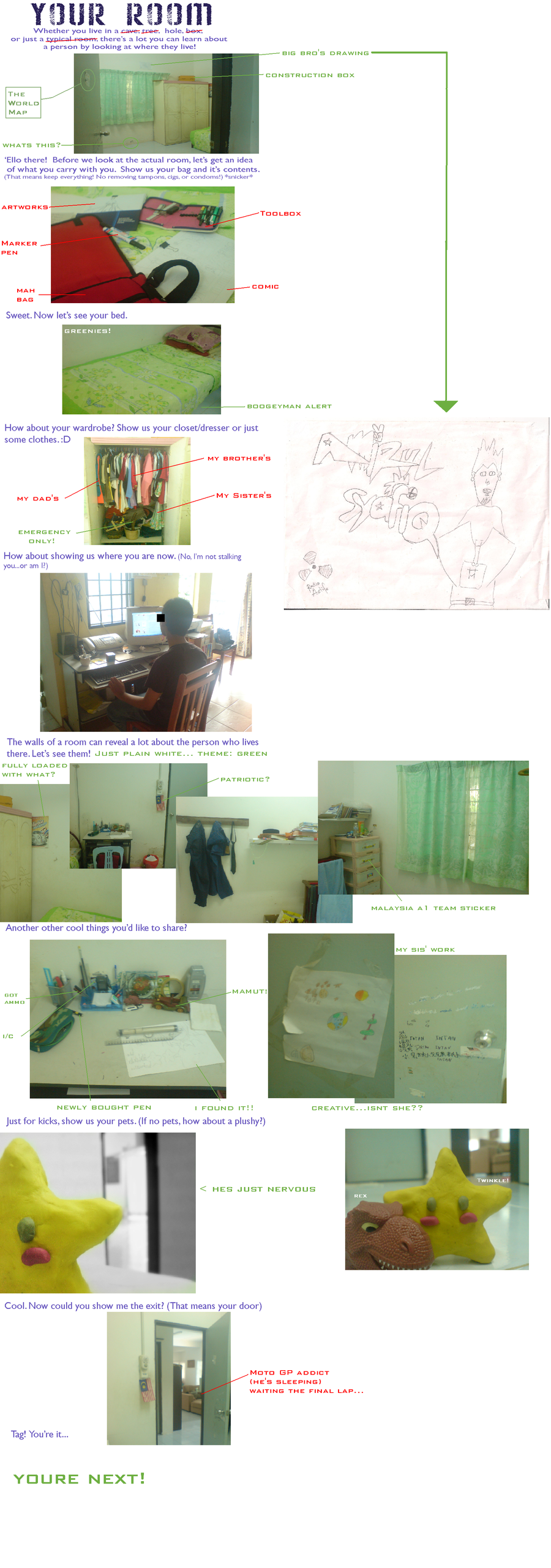 Room MEME by amifiq1 Learn about a person by looking at where they live
