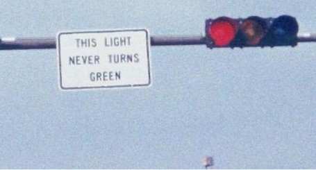 never green