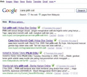 cara pilih coli cara pilih coli
