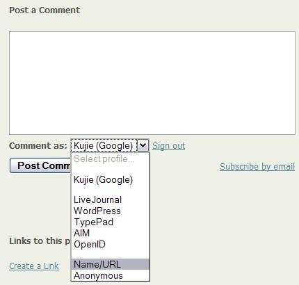 name and url