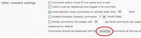 setting comments setting comments 455x124 Eh, Kenapa Komen Kat Atas?