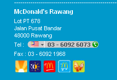 McDonald Rawang McDonald Rawang Mcdonalds Balas Aduan Pengguna Saya