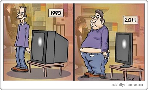dulu dan kini Bedtime Story : TV Dulu TV Sekarang