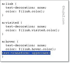 hover code hover code Hover Text Transform