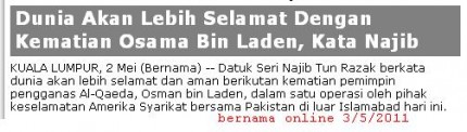 bernama online 430x122 Osama bin Laden :  Bagaimana Ditemui, Dibunuh Dan Dikebumikan.
