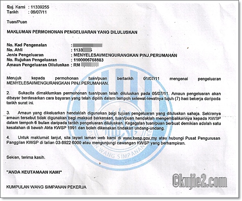 pengeluaran kwsp baki pinjaman perumahan pengeluaran kwsp baki pinjaman perumahan Pengeluran Akaun 2 KWSP Untuk Mengurang Baki Pinjaman Perumahan
