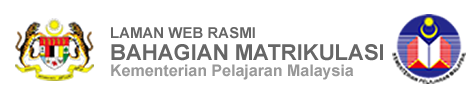 bahagian matrikulasi bahagian matrikulasi 6 Feb hingga 20 Feb 2012 Tarikh Untuk Kemaskini Borang Permohonan Matrikulasi