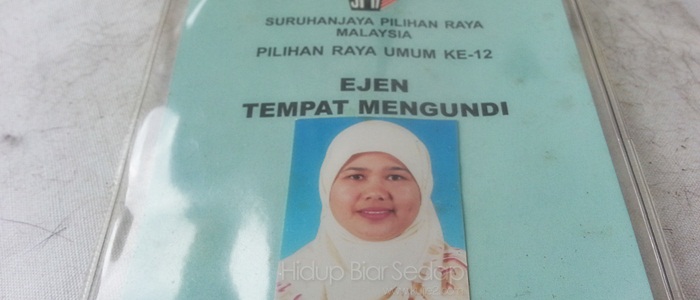 pengalaman menjadi paca dalam pilihan raya umum