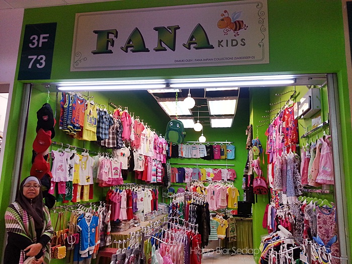kedai pakaian kanak-kanak di GM Klang