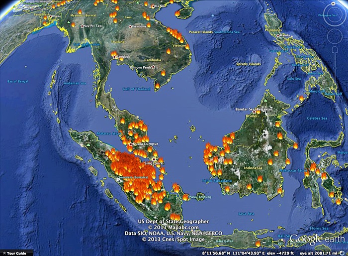 hotspots in asia